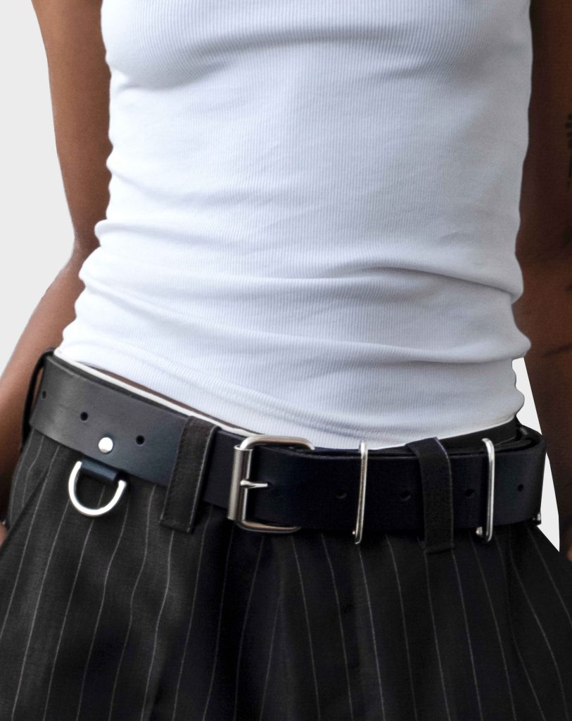 Thumbnail image for Sale – TEO BLACK LEATHER BELT