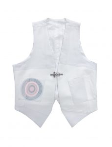 Thumbnail image for ELO – White patchwork waistcoat