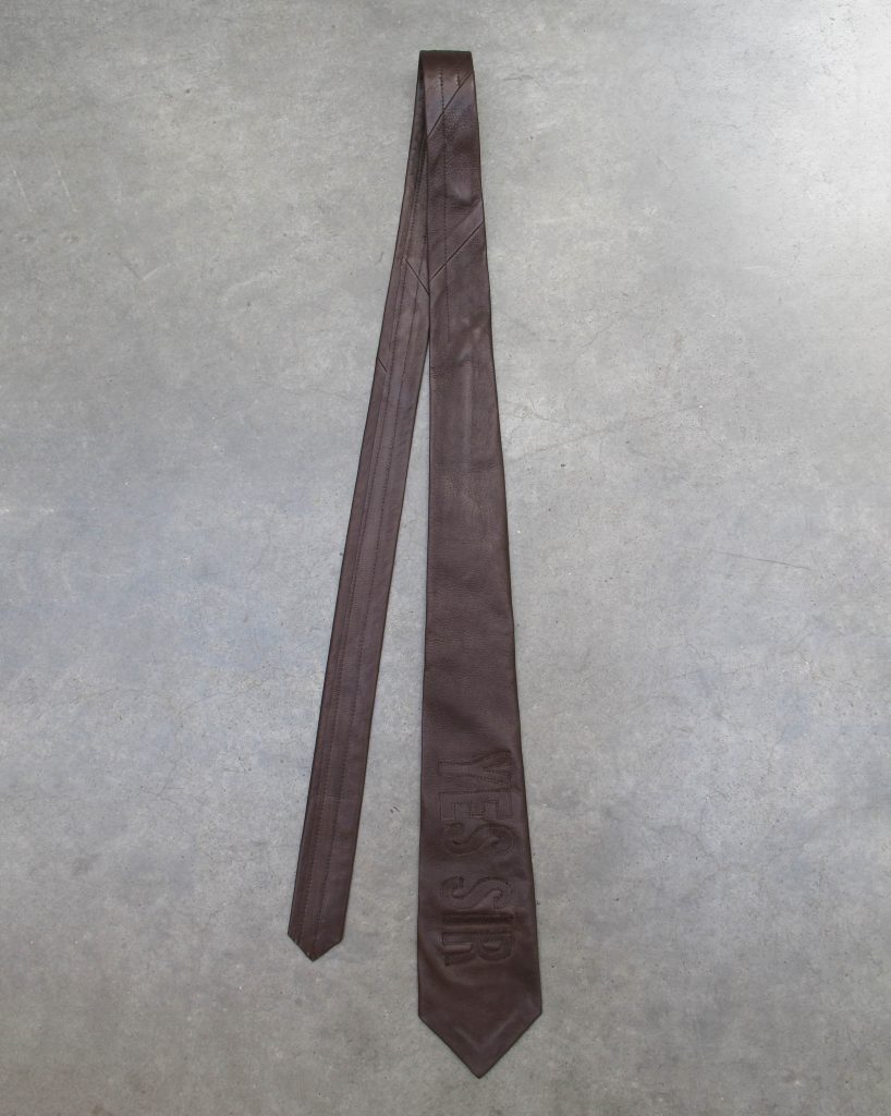 Thumbnail image for Sale – YES SIR Leather tie Brown